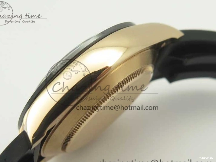 Best Dial ARF Clone Black Gold Rubber Rose On 1:1 Edition Super V2 Daytona 116515 Strap A4130 0225